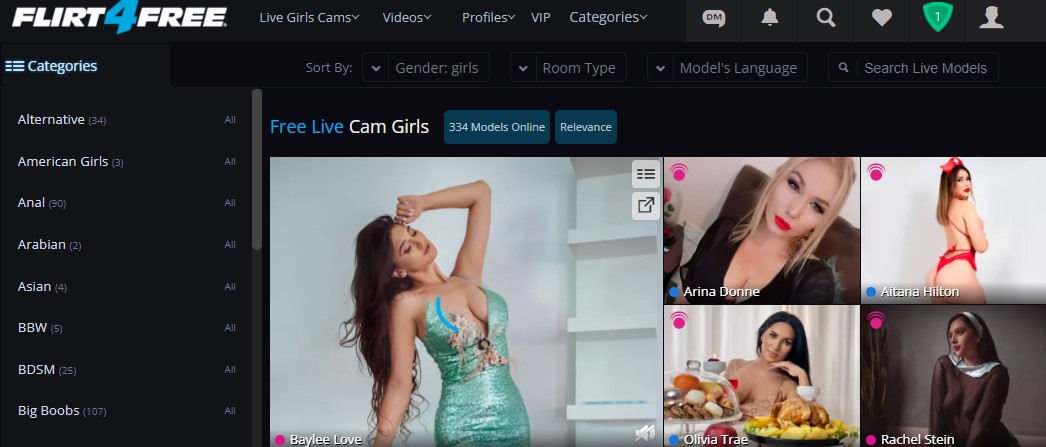 Flirt4free Avec Cam Girls