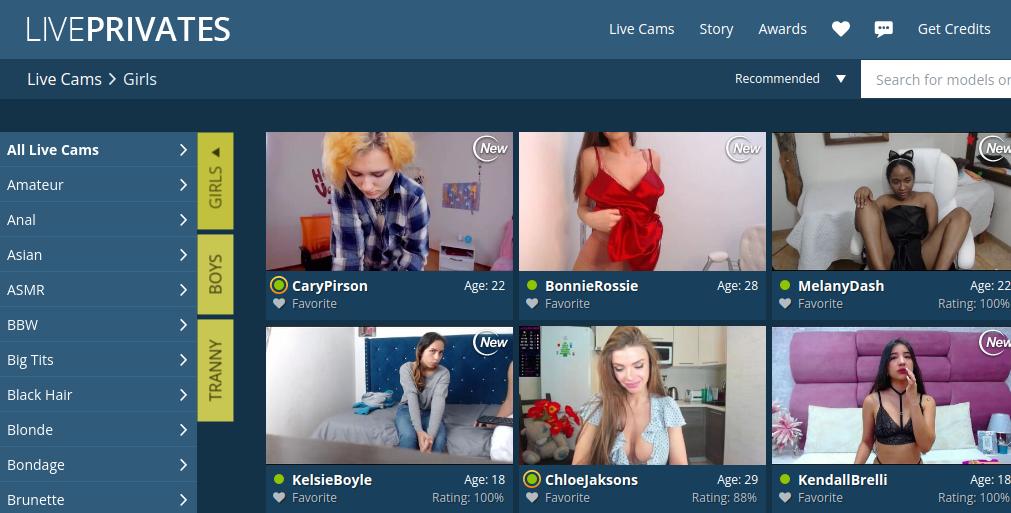 LivePrivates Avec Cam Girls