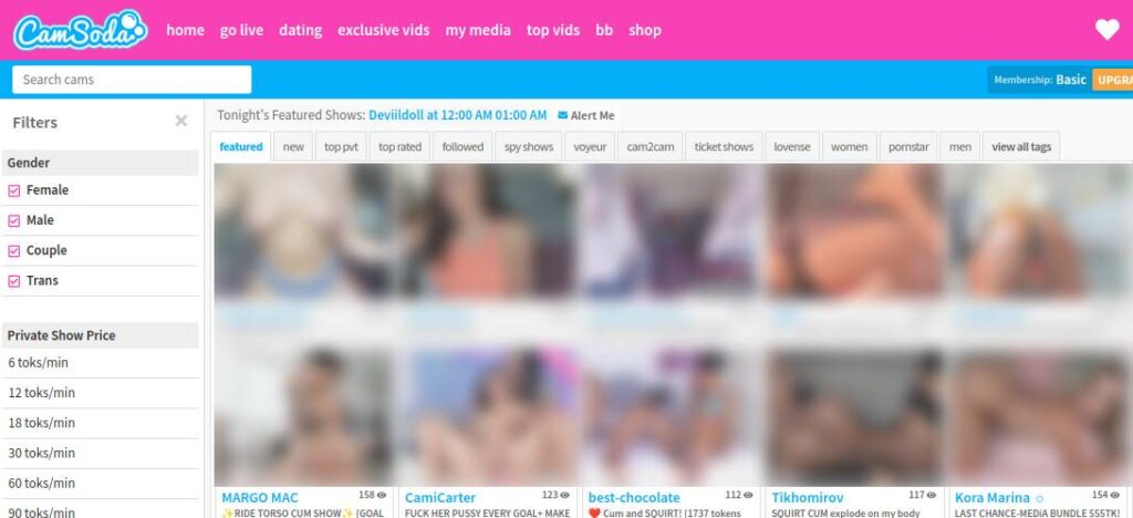 CamSoda Sex Cams