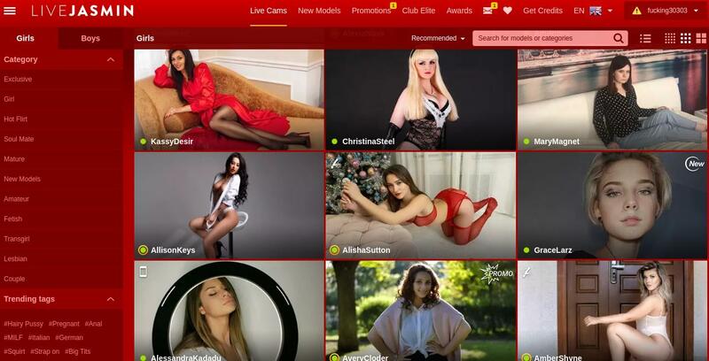 LiveJasmin avec site de came