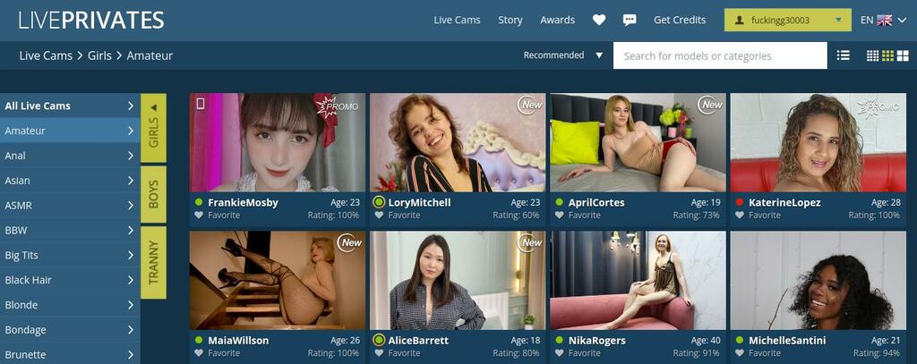 LivePrivates Avec Cam Girls