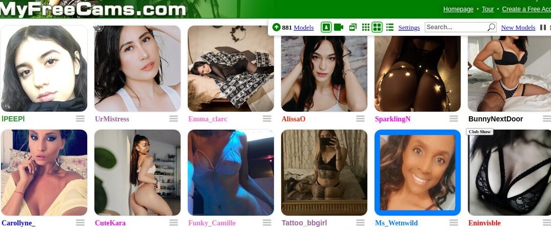 MyFreeCams Cam Site