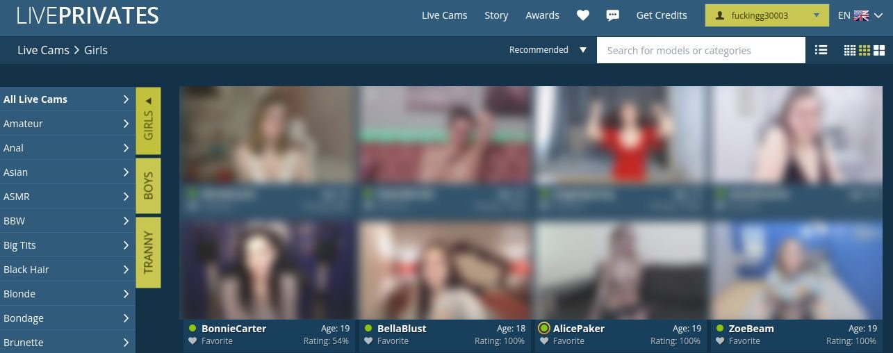 LivePrivates Live Cam With Nude Cam Girls